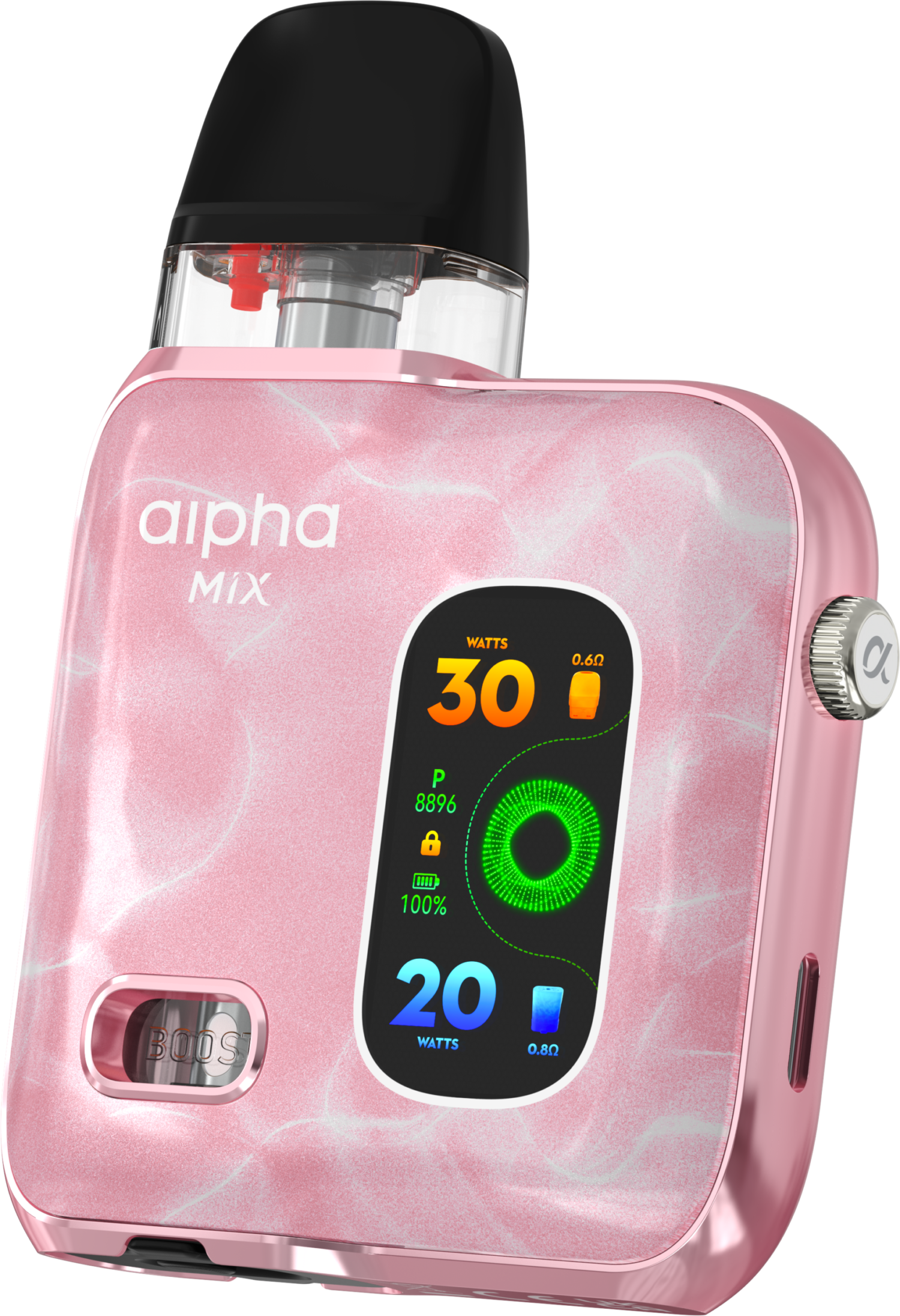 SMOK Alpha Mix Pod System Kit - Pink