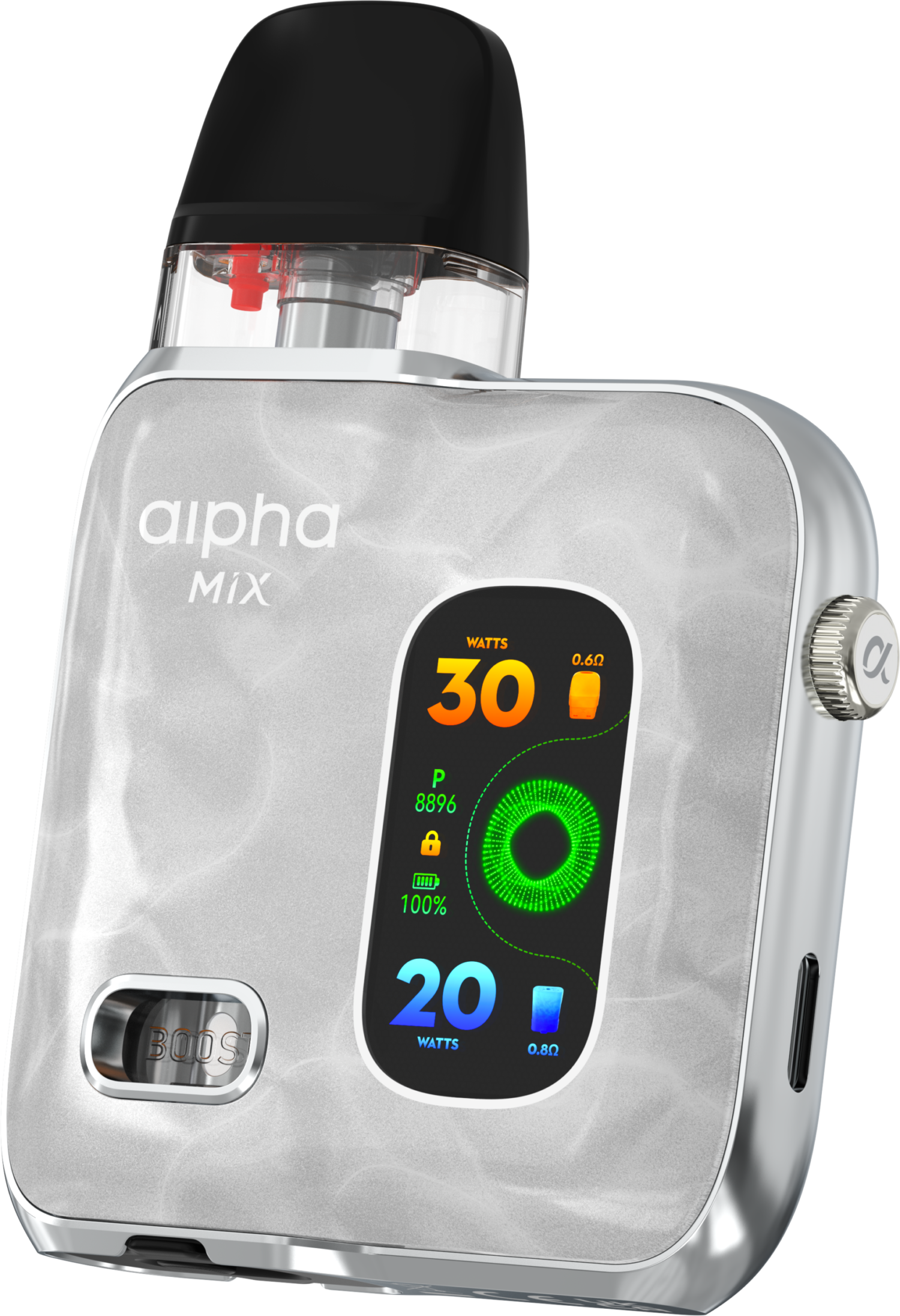 SMOK Alpha Mix Pod System Kit - White